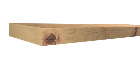Profile View of Standard Size 1x4 Knotty Maple Boards - $2.36/ft sold by American Wood Moldings