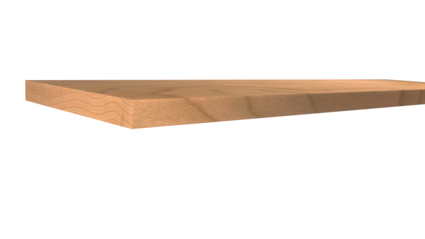 Profile View of Standard Size 1x8 Cherry Boards - $7.56/ft sold by American Wood Moldings