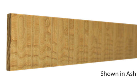 Profile View of Decorative Embossed Molding, product number DC-300-010-1-AS - 5/16" x 3" Ash Decorative Carved Molding - $13.20/ft sold by American Wood Moldings