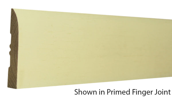 Profile View of Base Molding, product number BA-308-014-2-CP - 7/16" x 3-1/4" Clear Pine Base - $1.60/ft sold by American Wood Moldings