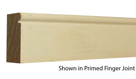 Profile View of Brick Molding Molding, product number BM-200-102-1-PF - 1-1/16" x 2" Primed Finger Joint Brick Molding - $1.57/ft sold by American Wood Moldings