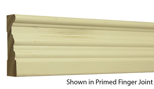 Profile View of Casing Molding, product number CA-224-022-1-PF - 11/16" x 2-3/4" Primed Finger Joint Casing - $0.94/ft sold by American Wood Moldings
