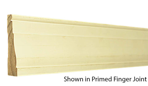 Profile View of Casing Molding, product number CA-308-022-1-RO - 11/16" x 3-1/4" Red Oak Casing - $2.44/ft sold by American Wood Moldings