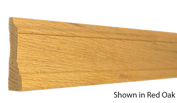 Profile View of Casing Molding, product number CA-308-026-4-RO - 13/16" x 3-1/4" Red Oak Casing - $2.72/ft sold by American Wood Moldings