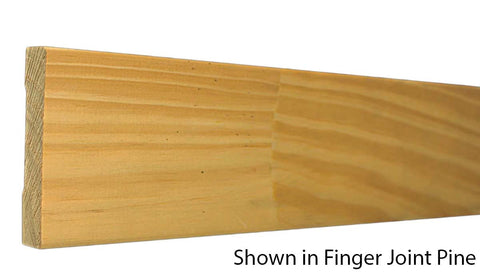 Profile View of Casing Molding, product number CA-316-018-1-FPI - 9/16" x 3-1/2" Finger Joint Pine Casing - $0.76/ft sold by American Wood Moldings