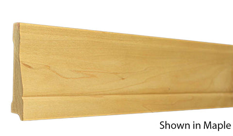 Profile View of Casing Molding, product number CA-316-024-3-MA - 3/4" x 3-1/2" Maple Casing - $3.32/ft sold by American Wood Moldings