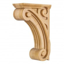 Profile View of Corbel Molding, product number Corbel - COR4-1RW - $78.18 sold by American Wood Moldings