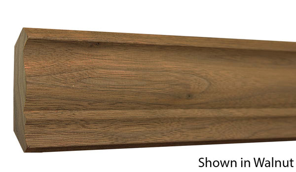 Profile View of Crown Molding, product number CR-308-024-2-KPI - 3/4" x 3-1/4" Knotty Pine Crown - $1.20/ft sold by American Wood Moldings