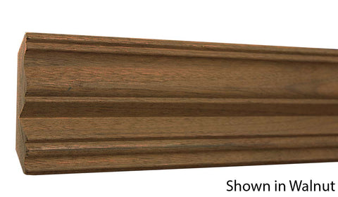 Profile View of Crown Molding, product number CR-320-026-1-MA - 13/16" x 3-5/8" Maple Crown - $3.72/ft sold by American Wood Moldings