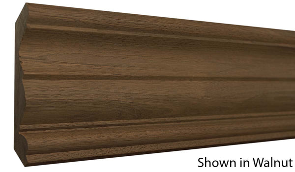 Profile View of Crown Molding, product number CR-508-024-1-MA - 3/4" x 5-1/4" Maple Crown - $5.24/ft sold by American Wood Moldings