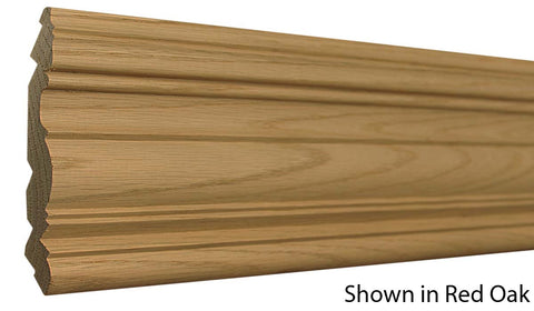 Profile View of Crown Molding, product number CR-516-026-1-PO - 13/16" x 5-1/2" Poplar Crown - $2.12/ft sold by American Wood Moldings