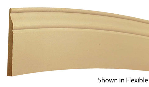 BA-408-016-6-FL - 1/2" x 4-1/4" Smooth Urethane Flexible Base - $23.34/ft
