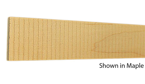 Profile View of Decorative Embossed Molding, product number DE-116-008-2-MA - 1/4" x 1-1/2" Maple Decorative Embossed Molding - $4.32/ft sold by American Wood Moldings