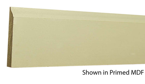 Profile View of Base Molding, product number BA-308-016-1-PM - 1/2" x 3-1/4" Primed MDF Base - $0.58/ft sold by American Wood Moldings