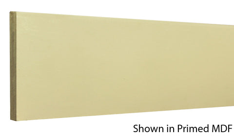Profile View of Base Molding, product number BA-408-014-1-PM - 7/16" x 4-1/4" Primed MDF Base - $0.71/ft sold by American Wood Moldings