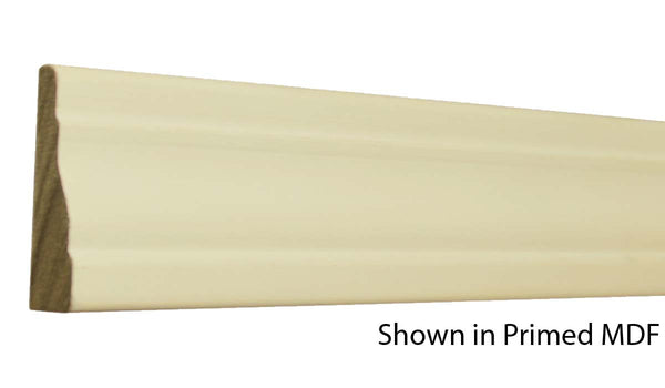 Profile View of Casing Molding, product number CA-208-020-1-PM - 5/8" x 2-1/4" Primed MDF Casing - $0.50/ft sold by American Wood Moldings