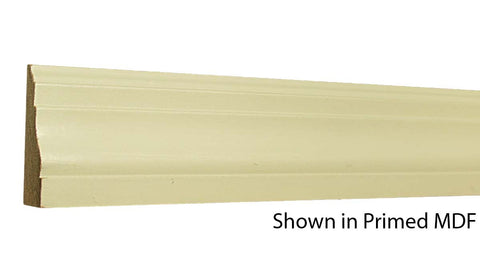 Profile View of Casing Molding, product number CA-216-022-1-PM - 11/16" x 2-1/2" Primed MDF Casing - $0.60/ft sold by American Wood Moldings