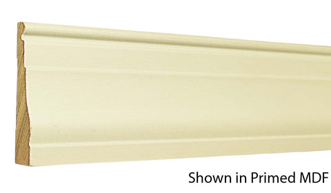 Profile View of Casing Molding, product number CA-308-022-1-PM - 11/16" x 3-1/4" Primed MDF Casing - $0.92/ft sold by American Wood Moldings