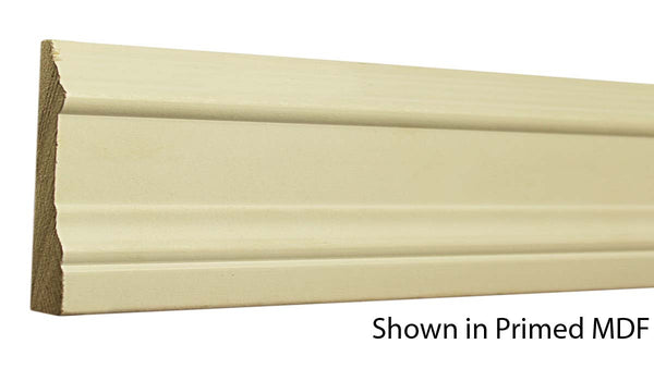 Profile View of Casing Molding, product number CA-316-022-2-PM - 11/16" x 3-1/2" Primed MDF Casing - $0.79/ft sold by American Wood Moldings