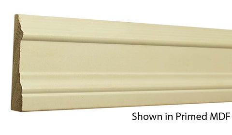 Profile View of Casing Molding, product number CA-316-022-2-PM - 11/16" x 3-1/2" Primed MDF Casing - $0.79/ft sold by American Wood Moldings