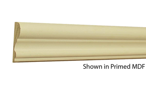 Profile View of Panel Molding, product number PA-124-020-1-PM - 5/8" x 1-3/4" Primed MDF Panel Molding - $1.00/ft sold by American Wood Moldings