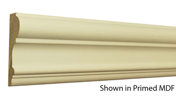 Profile View of Chair Rail Molding, product number CH-306-100-1-PM - 1" x 3-3/16" Primed MDF Chair Rail - $2.06/ft sold by American Wood Moldings