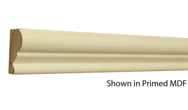 Profile View of Panel Molding, product number PA-112-024-3-PM - 3/4" x 1-3/8" Primed MDF Panel Molding - $1.23/ft sold by American Wood Moldings